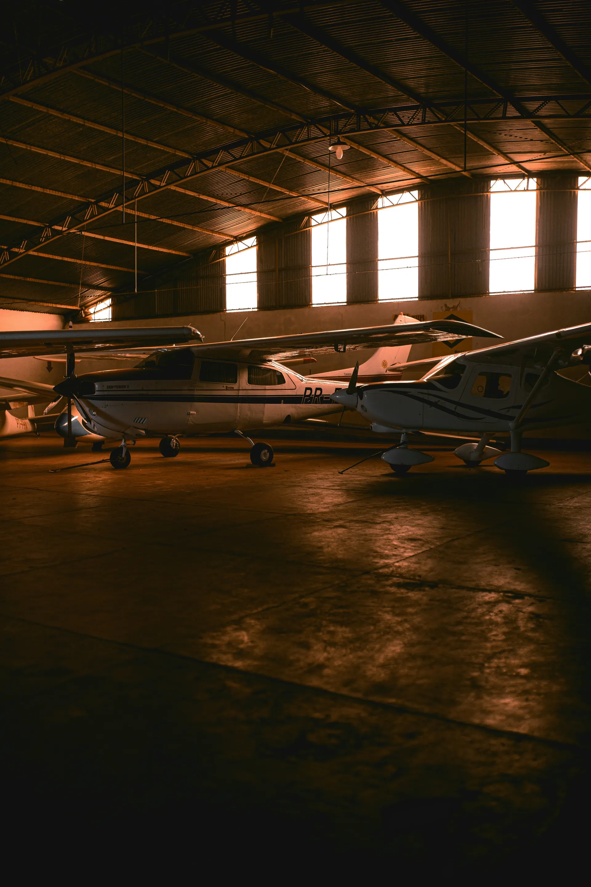 Flight advisor speaking with a student