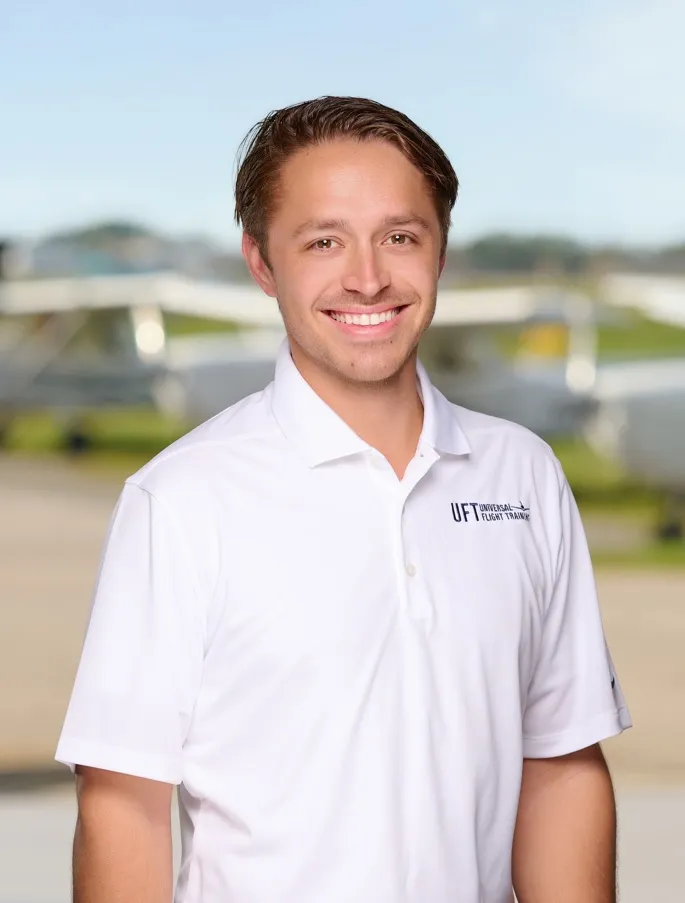 Universal Flight Training Flight Instructor Justin Gorrell