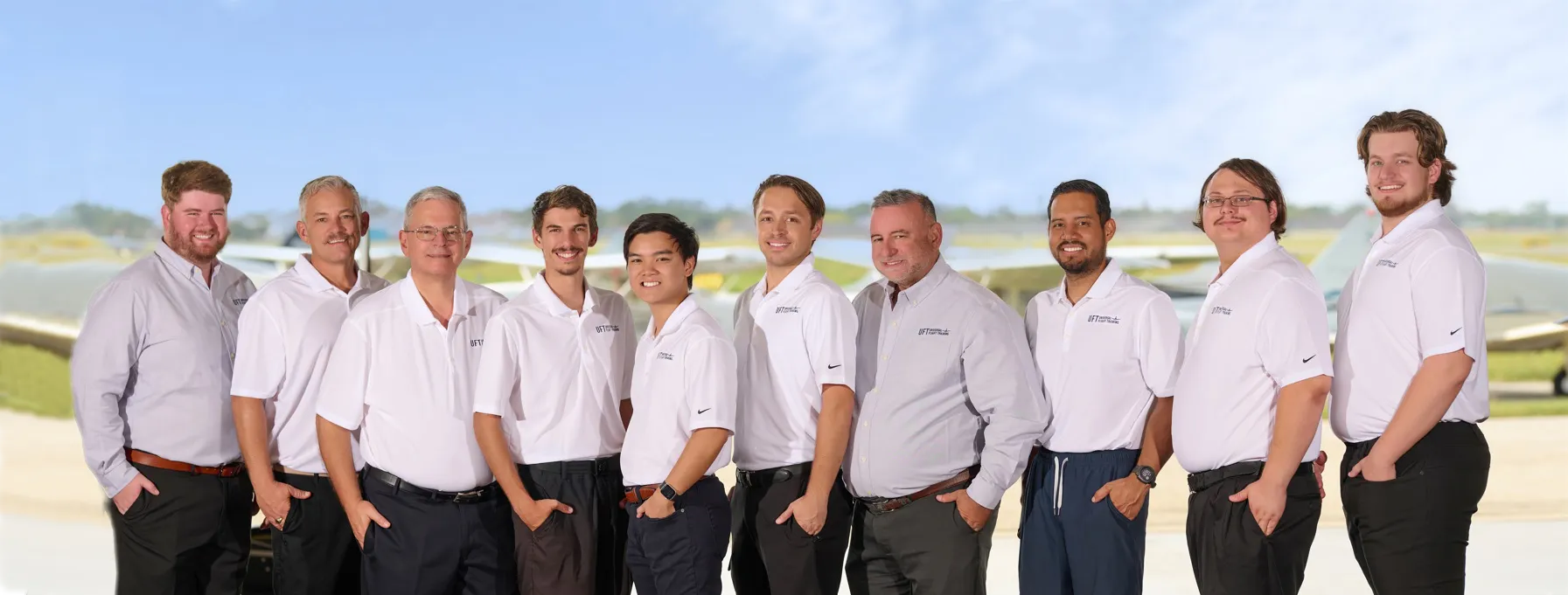 Universal Flight Training crew