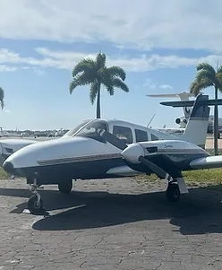 UFT's multi-engine aircraft, blue skies